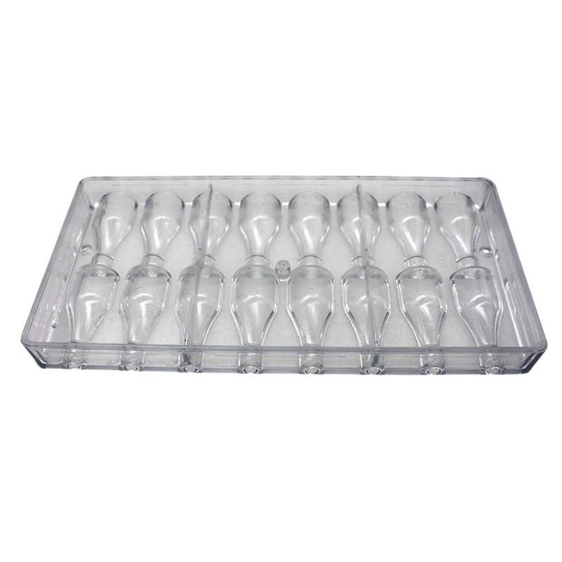 Goldbaking Bottle Shaped Chocolate Mold Poly-carbonate Candy Mould Hard PC Chocolate Molds - Image 5